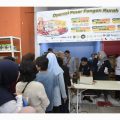 Operasi Pasar Pangan Murah yang digelar oleh PT Pos Indonesia di Kantor Pos Cibinong, Kabupaten Bogor, Kamis (27/2/2025). Ist