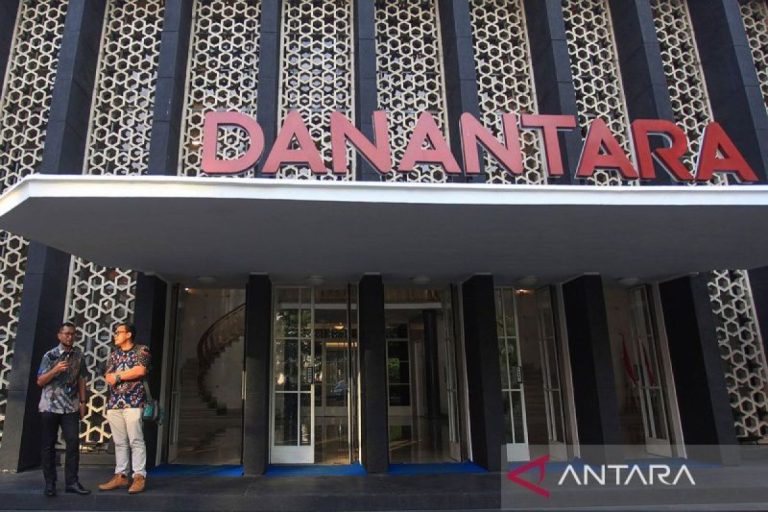 Gedung Danantara/ANTARA FOTO