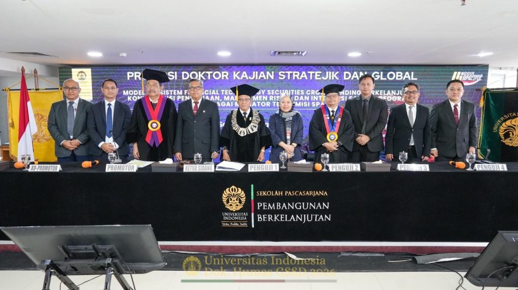 Sidang Terbuka Promosi Doktor Dede Suryanto di Kampus Universitas Indonesia Salemba Kamis