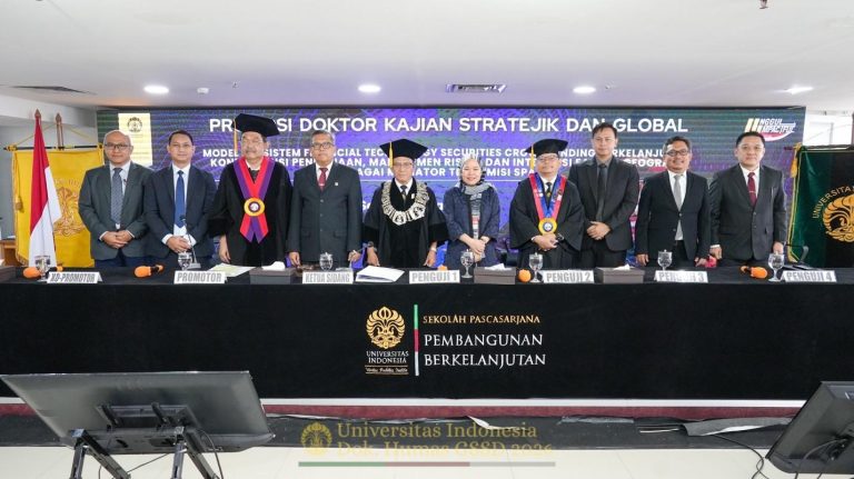 Sidang Terbuka Promosi Doktor Dede Suryanto di Kampus Universitas Indonesia Salemba Kamis
