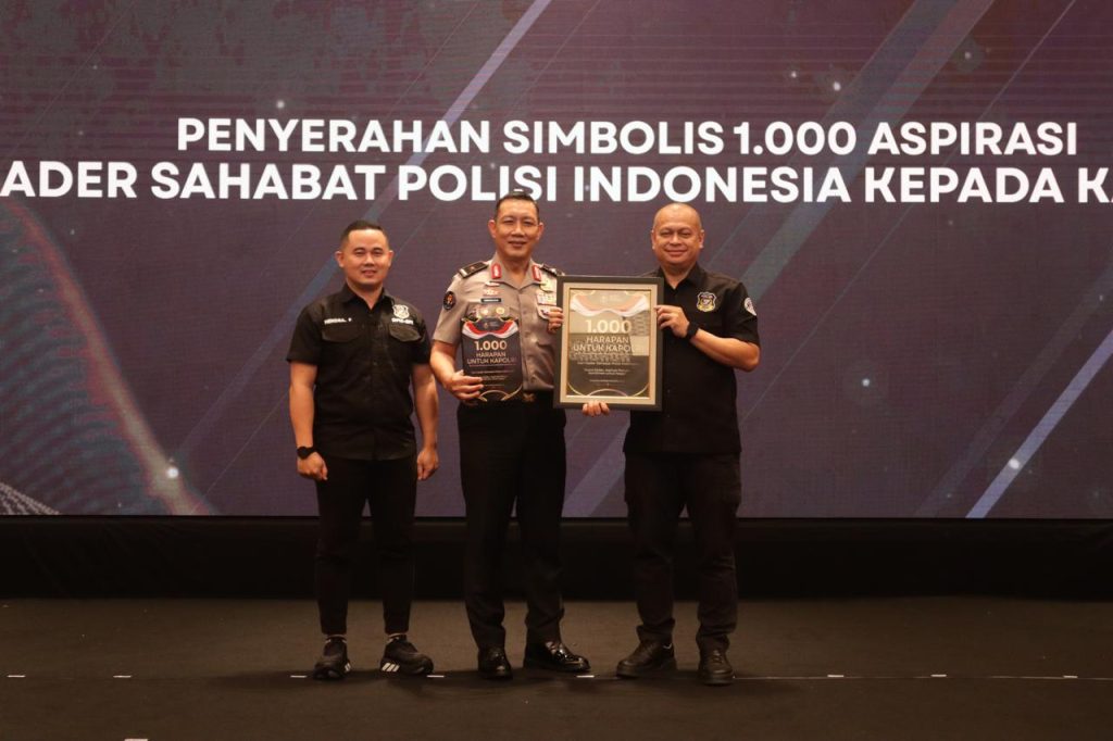 Ketua Umum Sahabat Polisi Indonesia Fonda Tangguh dalam agenda Pelantikan Pengurus Nasional DPP Sahabat Polisi Indonesia pada 28 Oktober 2026 di Jakarta (IST)